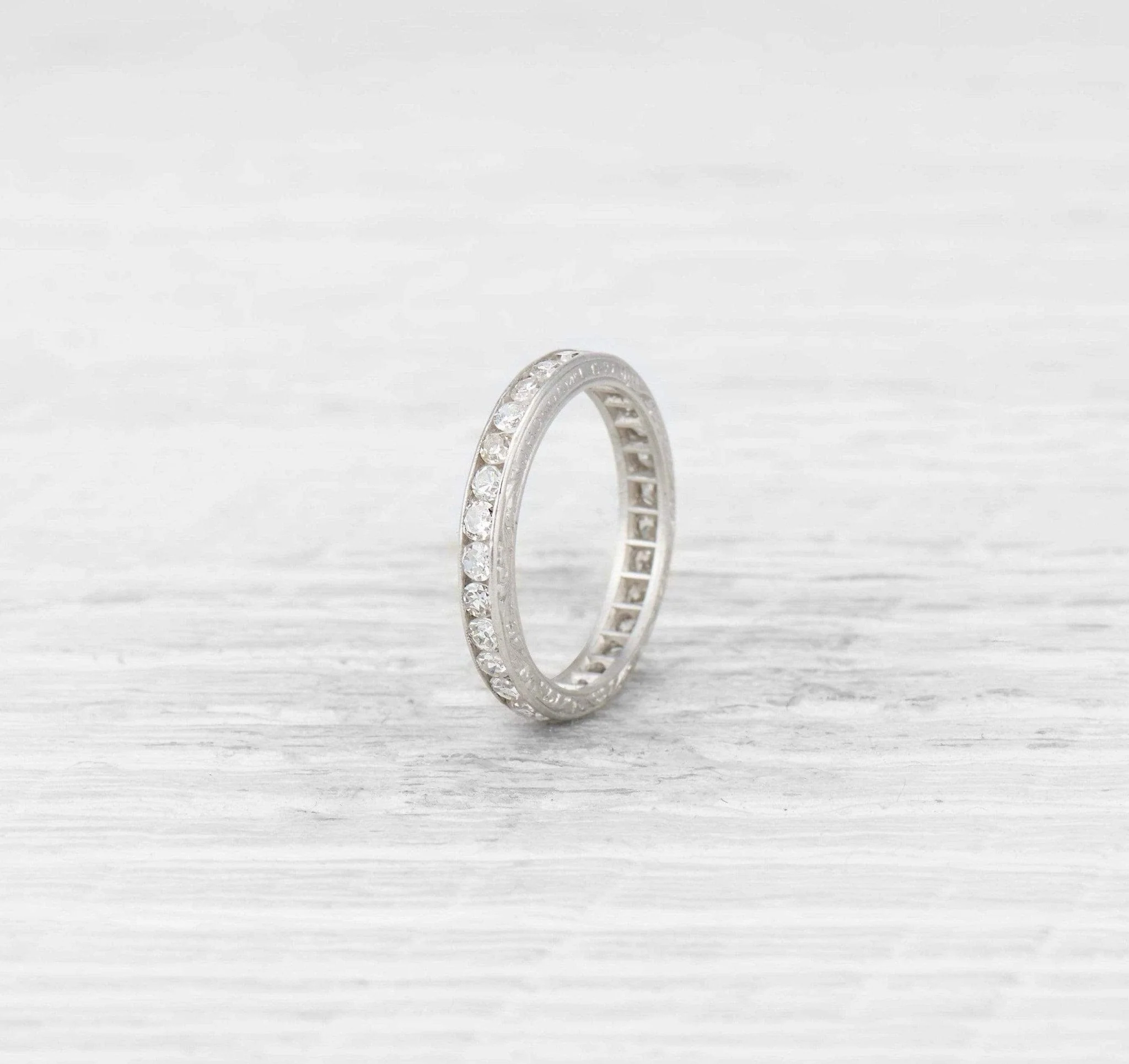.75 Carat Late Art Deco Diamond Eternity Band