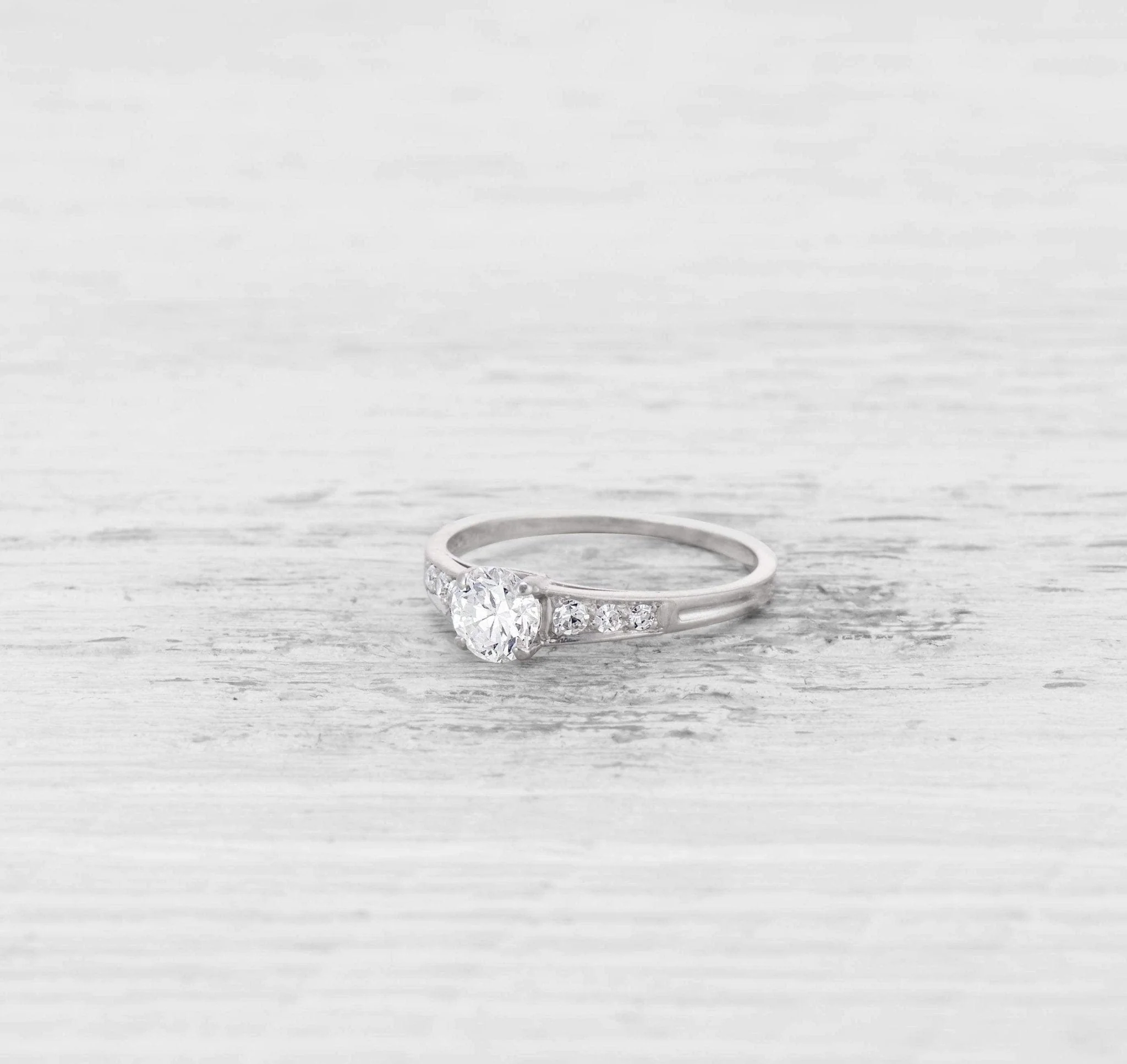 .50 CARAT DIAMOND TIFFANY & CO ART DECO ENGAGEMENT RING