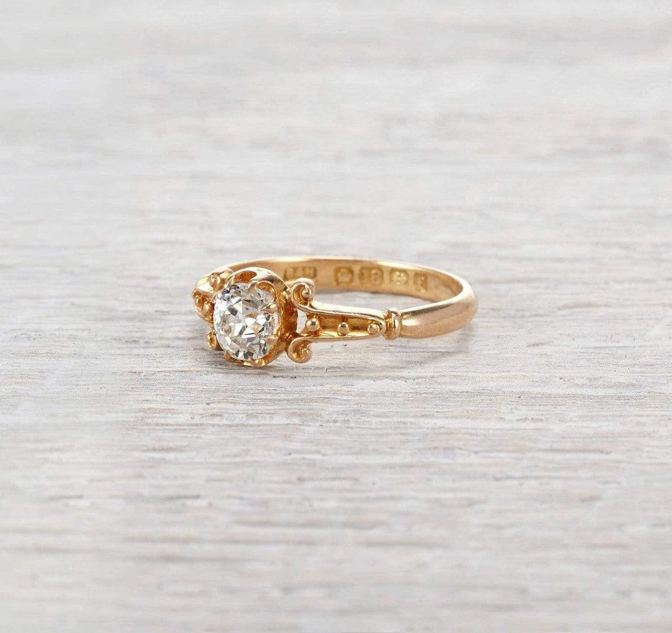 .66 Carat Victorian Engagement Ring