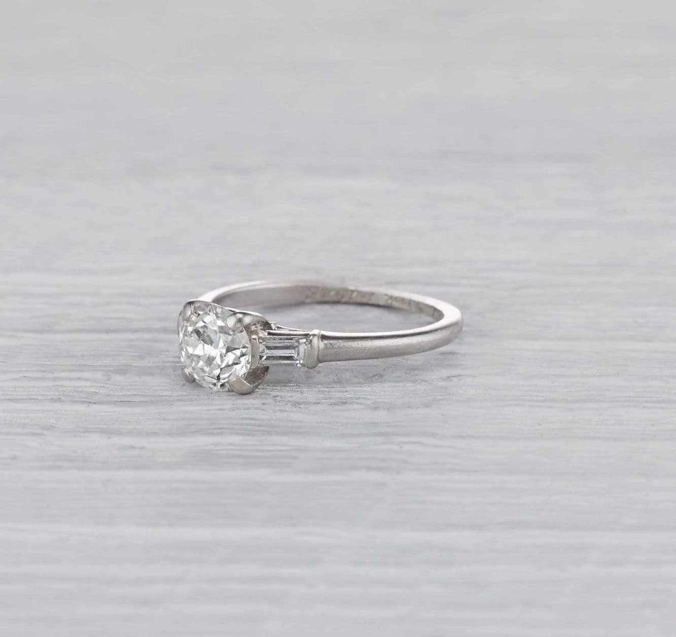 .80 Carat Retro J.E. Caldwell Engagement Ring