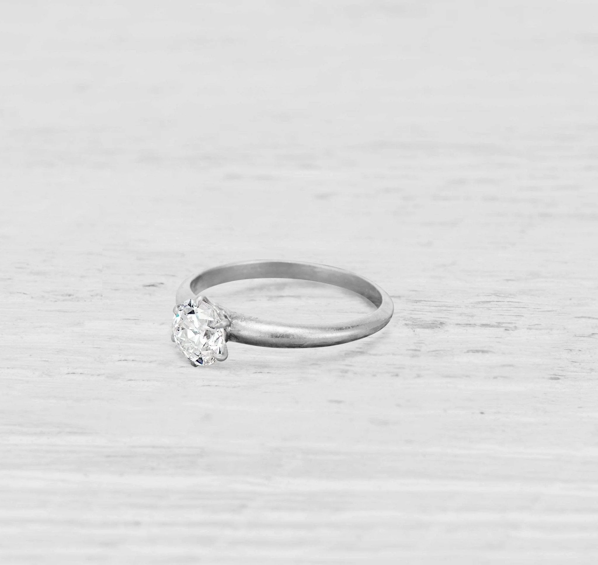 .86 CARAT TIFFANY & CO DIAMOND SOLITAIRE ENGAGEMENT RING