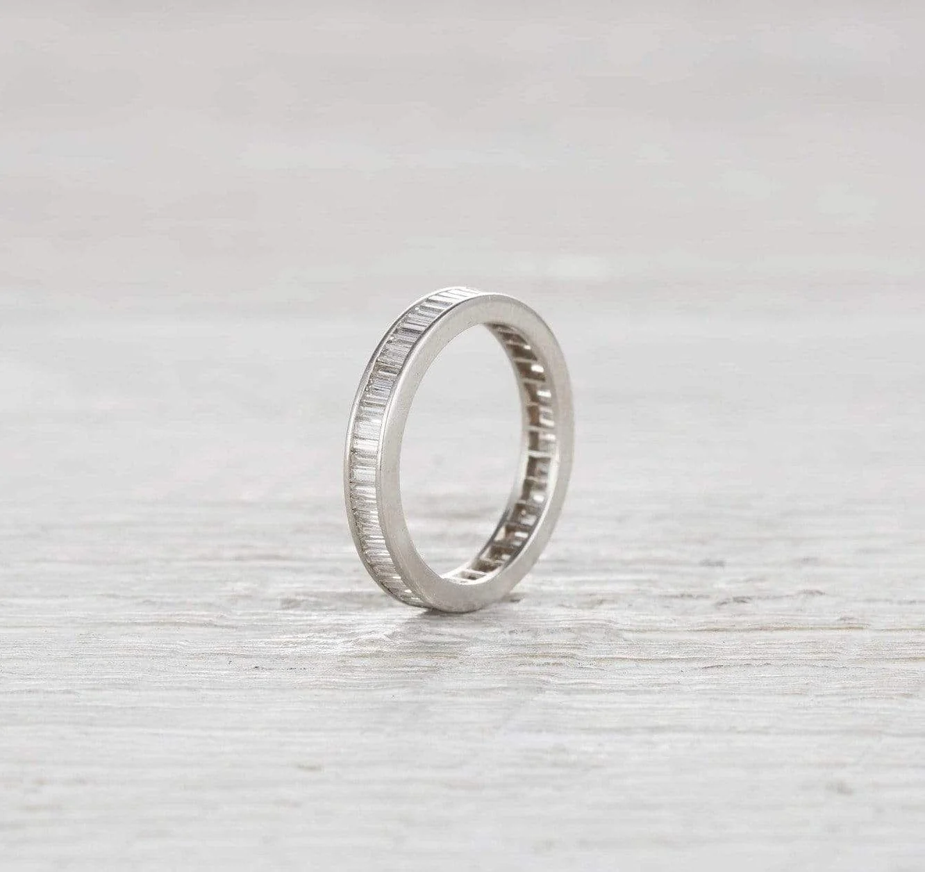 Art Deco Diamond Eternity Band