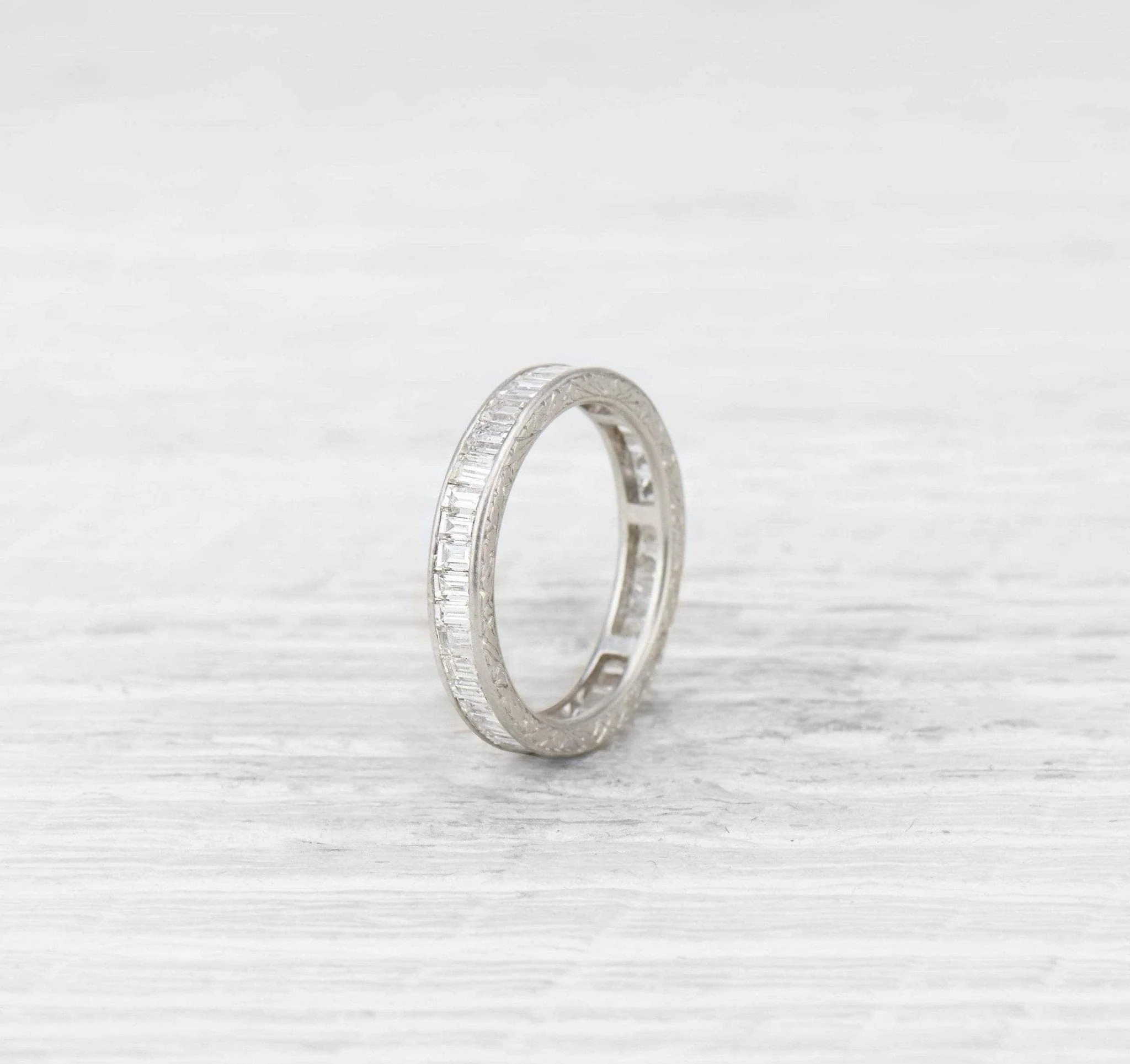 ART DECO DIAMOND ETERNITY BAND