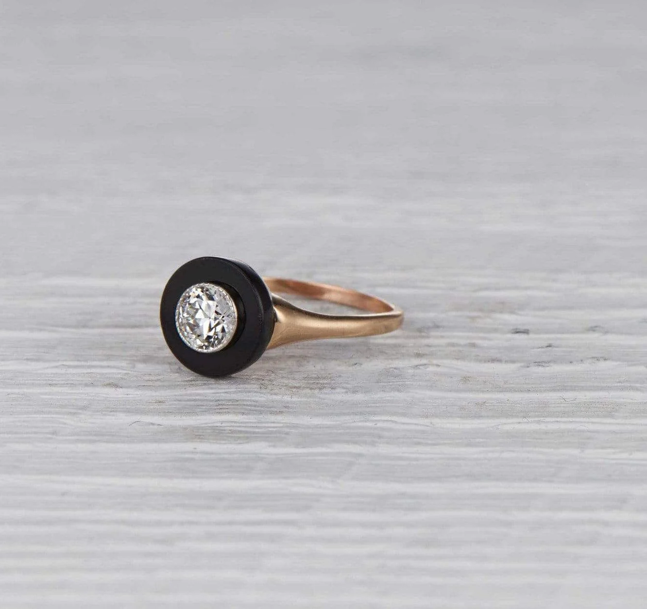 .55 Carat Art Deco Halo Ring