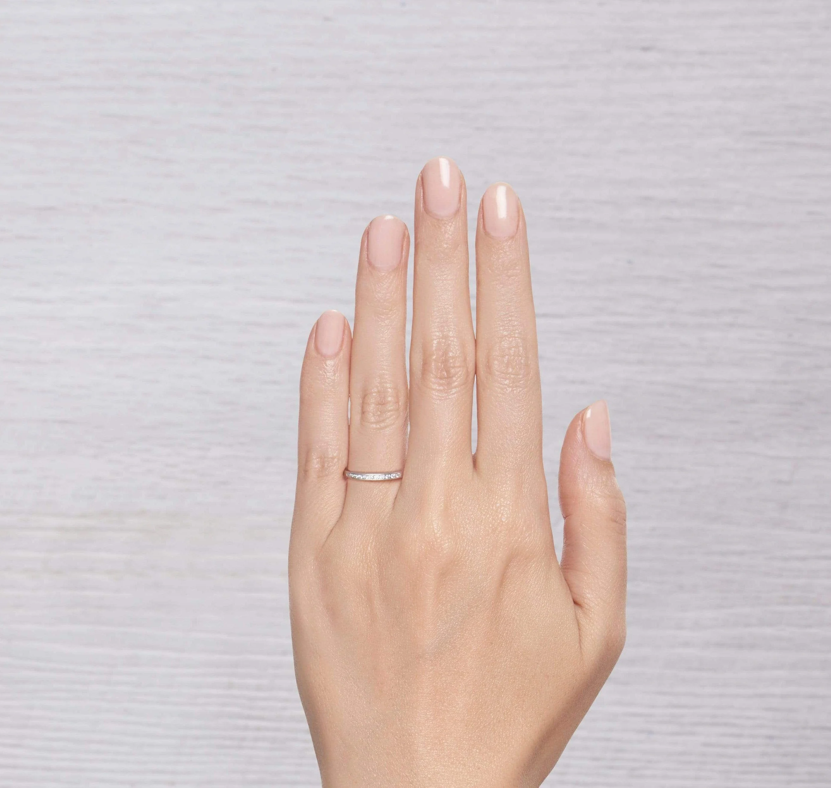 ART DECO TIFFANY DIAMOND WEDDING BAND - Image 5