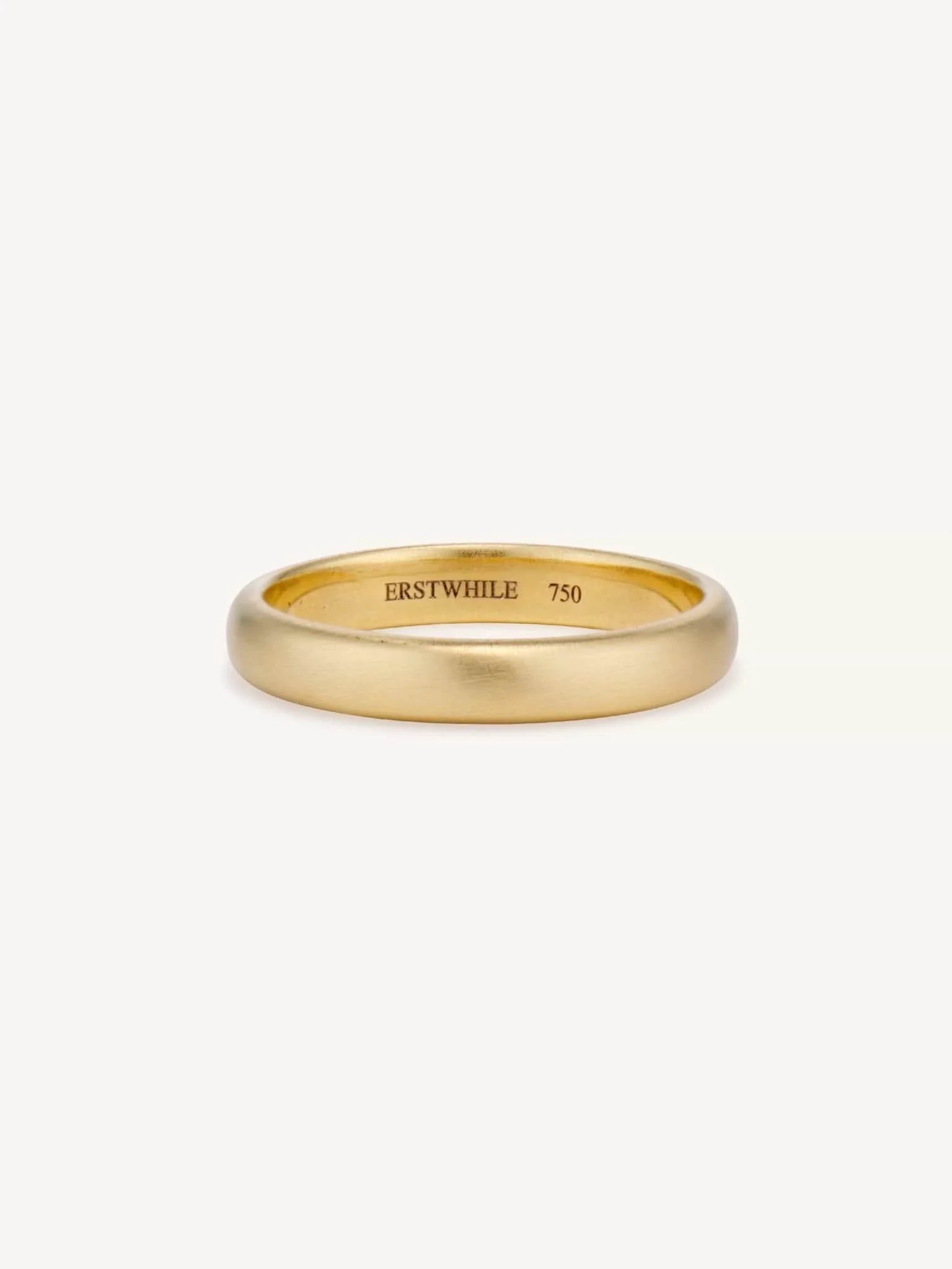 Classic Hoop Brushed 4mm - Image 7