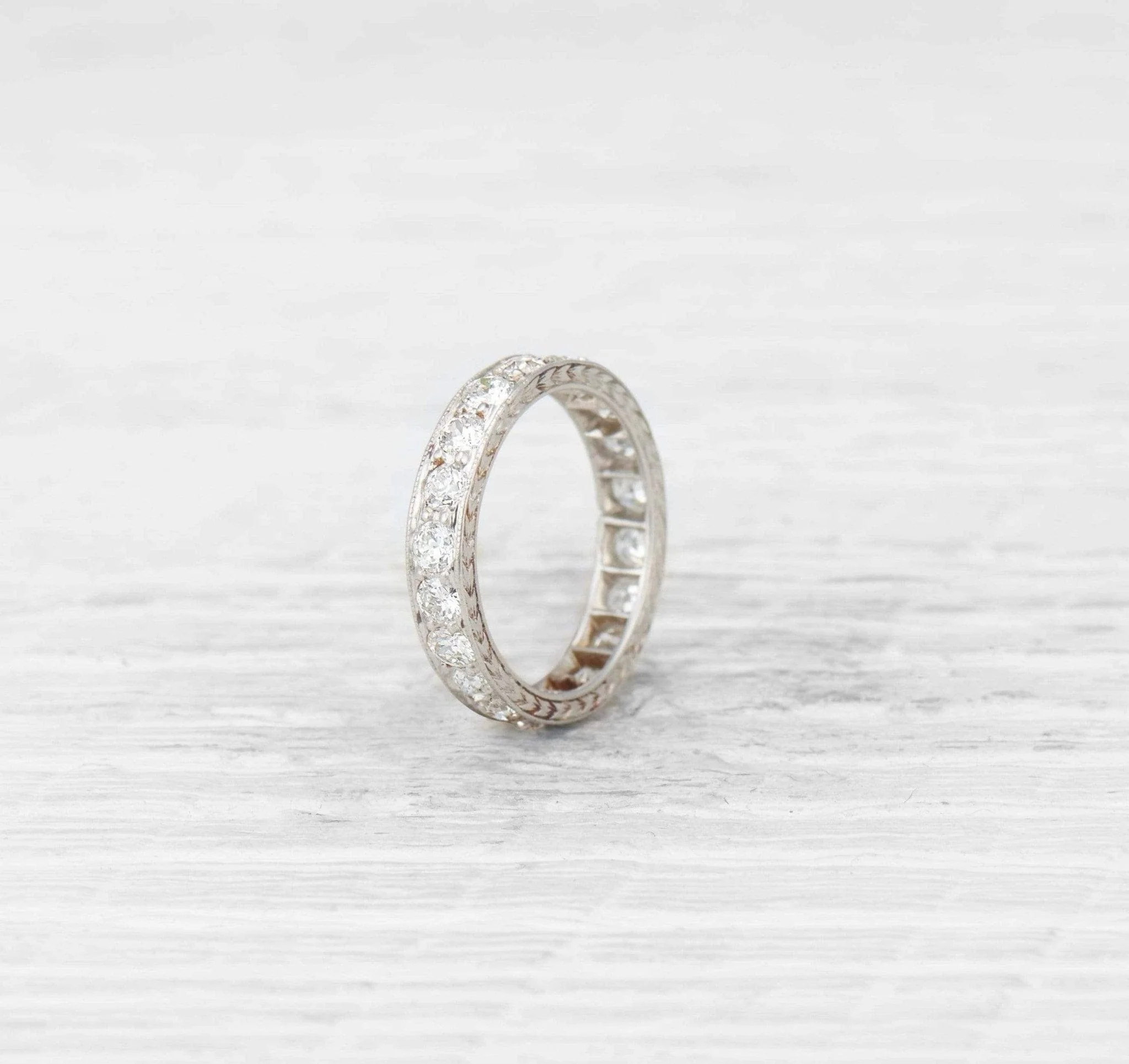 EDWARDIAN DIAMOND ETERNITY BAND