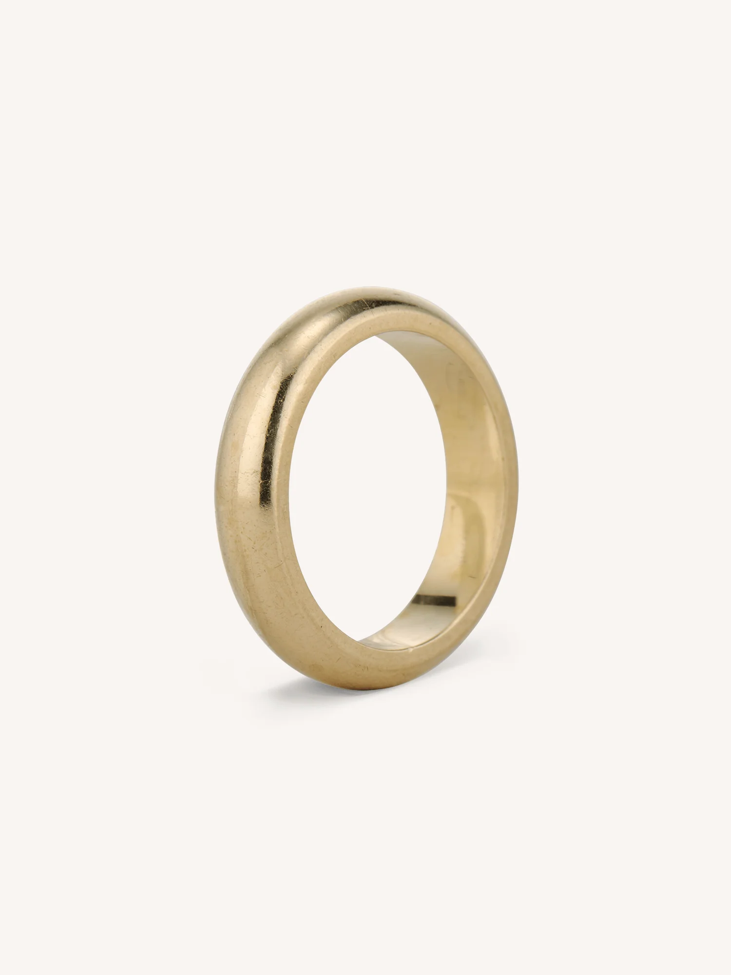Tiffany & Co. 1940's Vintage 14K Gold Wedding Band - Size 7 - Image 3